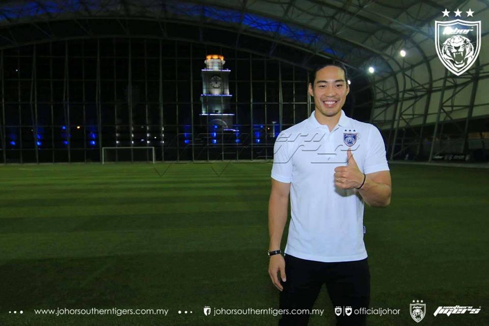 Pemain baru JDT 2017 Ernest Wong