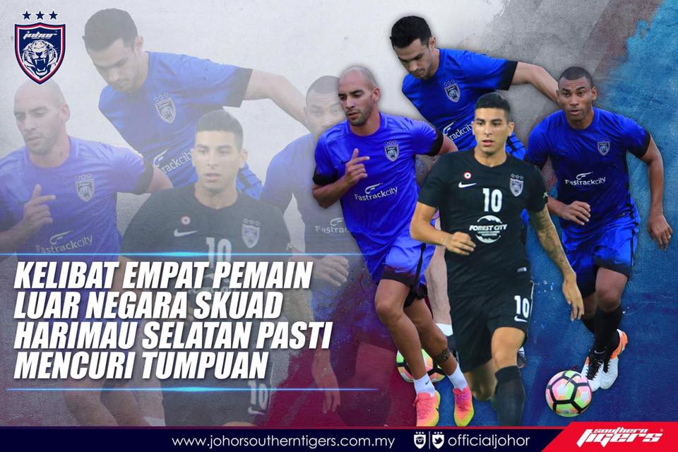 Piala Sumbangsih JDT vs Kedah 4 import