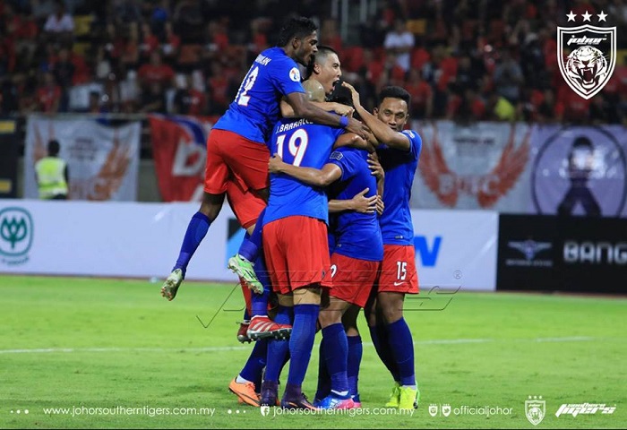 Bangkok United 1 1 JDT (penalti 4 5) Safiq Rahim