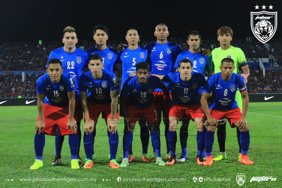JDT 0 Selangor 0 kesebelasan utama