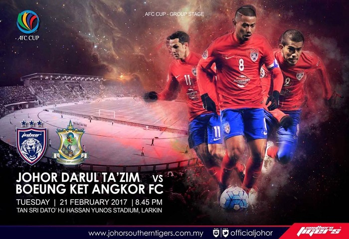 Piala AFC: Bolehkah Kemenangan Pertama JDT Menaikan MA Ranking Malaysia?