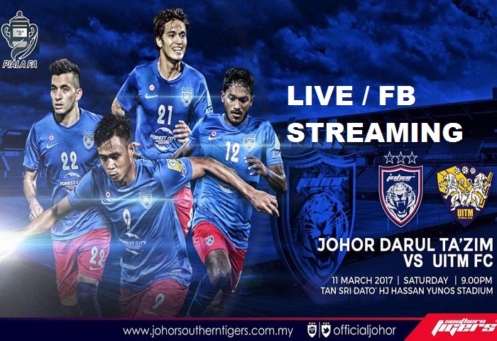 JDT Vs Uitm FC Live Streaming