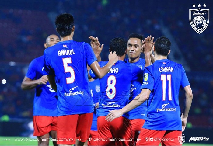 JDT 7 Melaka United 0