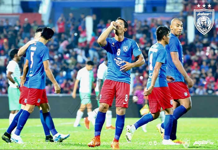 JDT Tewaskan Melaka United Safiq Rahim