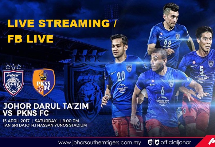 JDT Vs PKNS FC Live Streaming