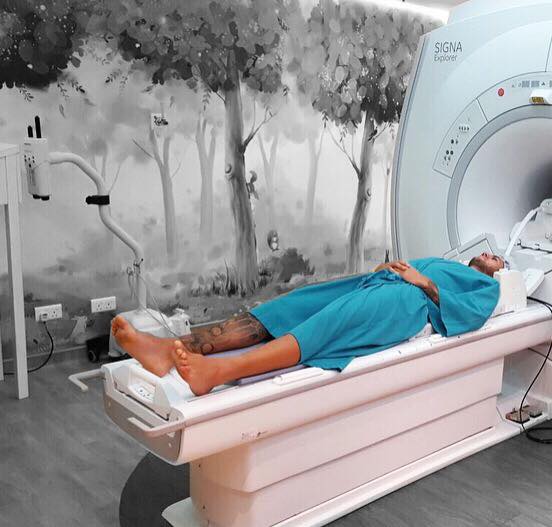 Junior Eldstål JDT MRI scan