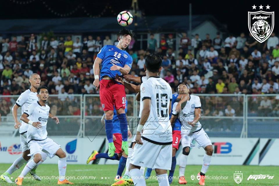 Piala Malaysia 2017 Terengganu 0 JDT 0 darren