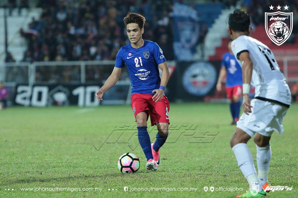 Piala Malaysia 2017 Terengganu 0 JDT 0 nazmi