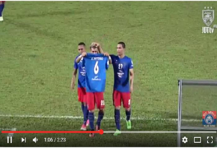 VIDEO RANGKUMAN Piala Malaysia 2017, Sarawak 0 Johor DT 2