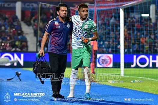 JDT vs Melaka United Azinee Taib