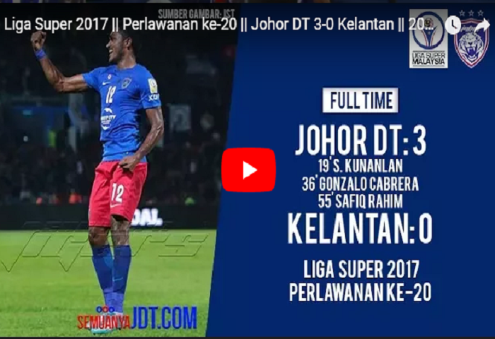 Video Rangkuman Johor Dt 3 Kelantan 0