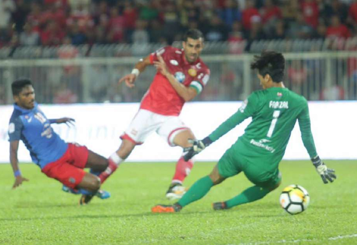 JDT Benam Kelantan Setelah Ketinggalan Satu Gol Pada Minit Ke-11