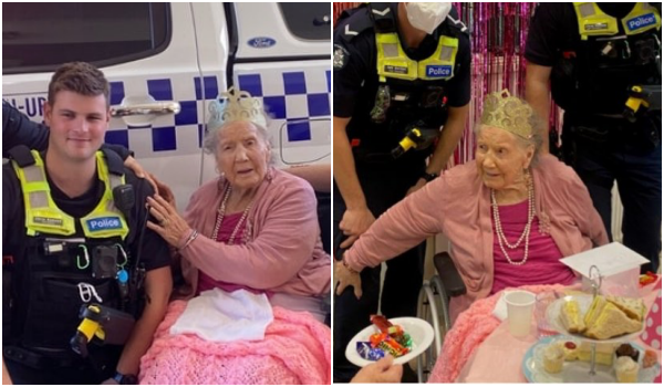 Polis Berkas Nenek Usia 100 Tahun